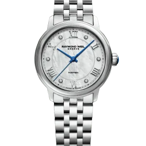 Reloj de lujo de la marca RAYMOND WEILL modelo MAESTRO 2131-ST-00966, automático, fabricado en Suiza.