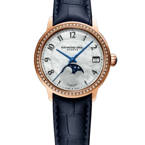 Reloj de lujo de la marca RAYMOND WEILL modelo MAESTRO 2139-P5S-05909, automático, fabricado en Suiza.