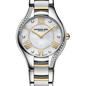 Reloj de lujo de la marca RAYMOND WEILL modelo NOEMIA 5132-S1P-00966, cuarzo, fabricado en Suiza.