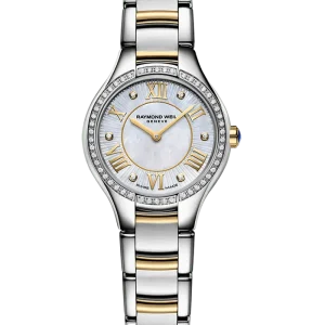 Reloj de lujo de la marca RAYMOND WEILL modelo NOEMIA 5124-S2P-00966, cuarzo, fabricado en Suiza.