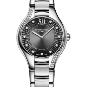 Reloj de lujo de la marca RAYMOND WEILL modelo NOEMIA 5132-S1S-60181, cuarzo, fabricado en Suiza.