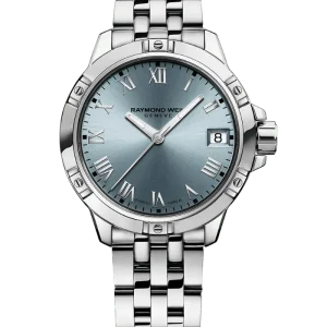 Reloj de lujo de la marca RAYMOND WEILL modelo TANGO 5960-ST-00500, cuarzo, fabricado en Suiza.