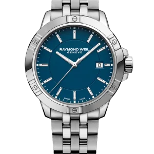 Reloj de lujo de la marca RAYMOND WEILL modelo TANGO 8160-ST-50041, cuarzo, fabricado en Suiza.