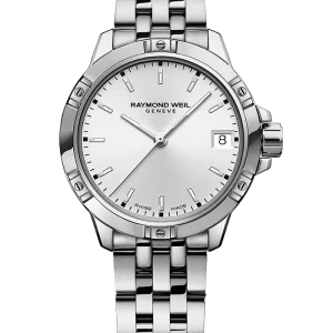 Reloj de lujo de la marca RAYMOND WEILL modelo TANGO 5960-ST-30041, cuarzo, fabricado en Suiza.