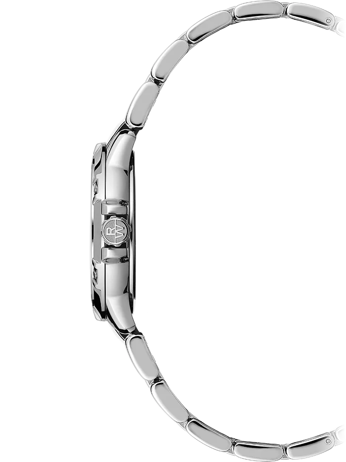 Reloj de lujo Raymond Weill Tango Classic Blanco Acero 5960-ST-30041 Detalle del Reloj de lujo de la marca RAYMOND WEILL modelo TANGO 5960-ST-30041, cuarzo, fabricado en Suiza.