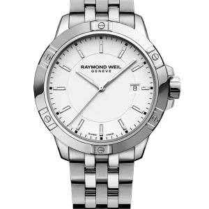 Reloj de lujo de la marca RAYMOND WEILL modelo TANGO 8160-ST-30041, cuarzo, fabricado en Suiza.
