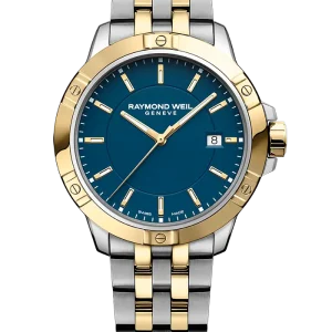 Reloj de lujo de la marca RAYMOND WEILL modelo TANGO 8160-STP-50041, cuarzo, fabricado en Suiza.