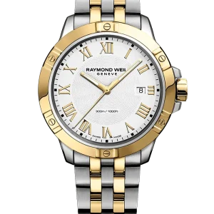 Reloj de lujo de la marca RAYMOND WEILL modelo TANGO 8160-STP-00308, cuarzo, fabricado en Suiza.