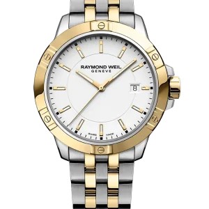 Reloj de lujo de la marca RAYMOND WEILL modelo TANGO 8160-STP-30041, cuarzo, fabricado en Suiza.