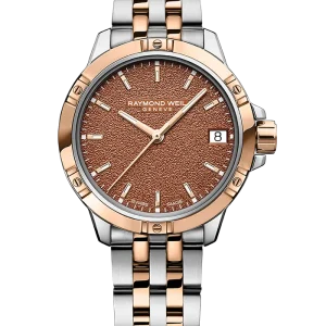 Reloj de lujo de la marca RAYMOND WEILL modelo TANGO 5960-SP5-70061, cuarzo, fabricado en Suiza.
