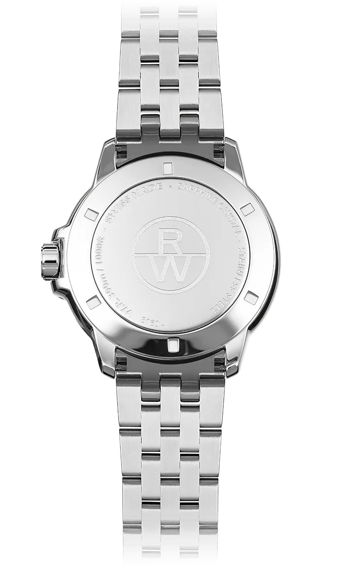 Reloj de lujo Raymond Weill Tango Classic Gris Acero 8160-ST-00608 Detalle del Reloj de lujo de la marca RAYMOND WEILL modelo TANGO 8160-ST-00608, cuarzo, fabricado en Suiza.
