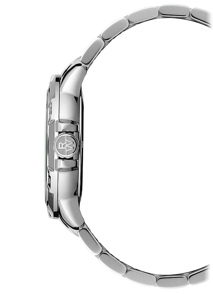 Reloj de lujo Raymond Weill Tango Classic Gris Acero 8160-ST-00608 Detalle del Reloj de lujo de la marca RAYMOND WEILL modelo TANGO 8160-ST-00608, cuarzo, fabricado en Suiza.