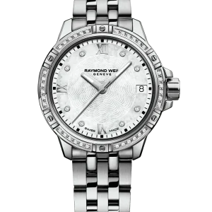 Reloj de lujo de la marca RAYMOND WEILL modelo TANGO 5960-STS-00995, cuarzo, fabricado en Suiza.