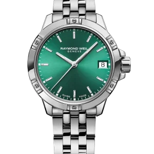 Reloj de lujo de la marca RAYMOND WEILL modelo TANGO 5960-ST-52051, cuarzo, fabricado en Suiza.