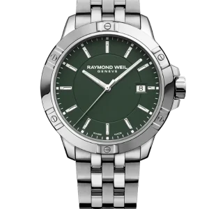 Reloj de lujo de la marca RAYMOND WEILL modelo TANGO 8160-ST-52041, cuarzo, fabricado en Suiza.