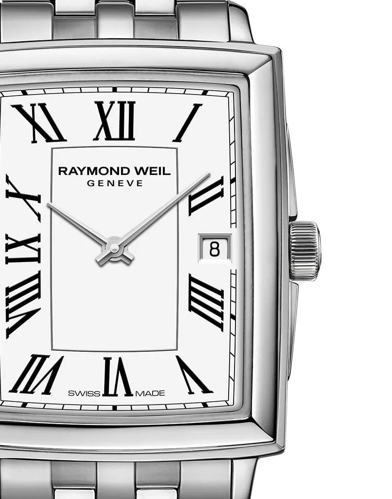 Reloj de lujo Raymond Weill Toccata Blanco Acero 5925-ST-00300 Detalle del Reloj de lujo de la marca RAYMOND WEILL modelo TOCCATA 5925-ST-00300, cuarzo, fabricado en Suiza.