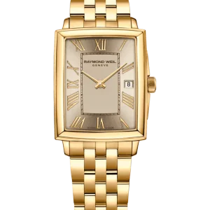 Reloj de lujo de la marca RAYMOND WEILL modelo TOCCATA 5925-P-00100, cuarzo, fabricado en Suiza.