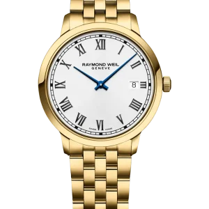 Reloj de lujo de la marca RAYMOND WEILL modelo TOCCATA 5485-P-00359, cuarzo, fabricado en Suiza.