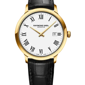 Reloj de lujo de la marca RAYMOND WEILL modelo TOCCATA 5485-PC-00300, cuarzo, fabricado en Suiza.