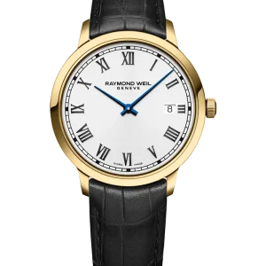 Reloj de lujo de la marca RAYMOND WEILL modelo TOCCATA 5485-PC-00359, cuarzo, fabricado en Suiza.