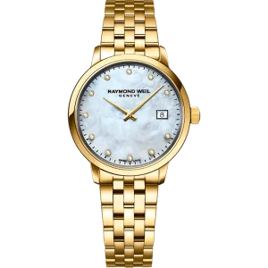 Reloj de lujo de la marca RAYMOND WEILL modelo TOCCATA 5985-P-97081, cuarzo, fabricado en Suiza.