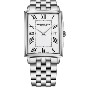 Reloj de lujo de la marca RAYMOND WEILL modelo TOCCATA 5425-ST-00300, cuarzo, fabricado en Suiza.