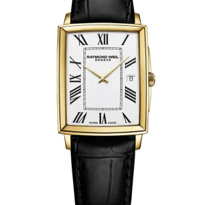 Reloj de lujo de la marca RAYMOND WEILL modelo TOCCATA 5425-PC-00300, cuarzo, fabricado en Suiza.