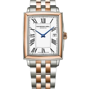 Reloj de lujo de la marca RAYMOND WEILL modelo TOCCATA 5925-SP5-00300, cuarzo, fabricado en Suiza.