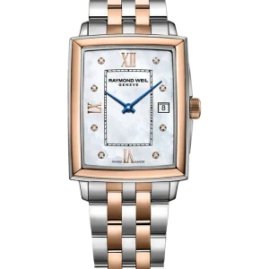 Reloj de lujo de la marca RAYMOND WEILL modelo TOCCATA 5925-SP5-00995, cuarzo, fabricado en Suiza.