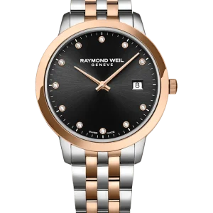 Reloj de lujo de la marca RAYMOND WEILL modelo TOCCATA 5385-SP5-20081, cuarzo, fabricado en Suiza.