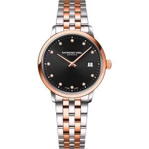 Reloj de lujo de la marca RAYMOND WEILL modelo TOCCATA 5985-SP5-20081, cuarzo, fabricado en Suiza.