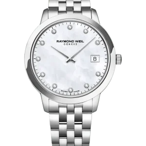 Reloj de lujo de la marca RAYMOND WEILL modelo TOCCATA 5385-ST-97081, cuarzo, fabricado en Suiza.