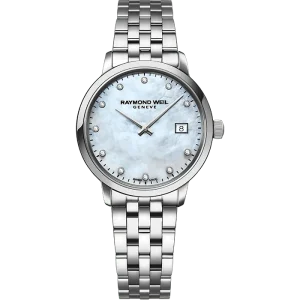 Reloj de lujo de la marca RAYMOND WEILL modelo TOCCATA 5985-ST-97081, cuarzo, fabricado en Suiza.