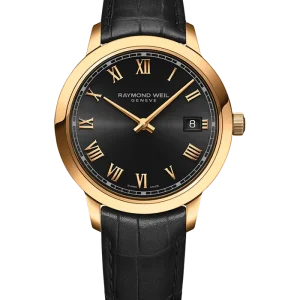 Reloj de lujo de la marca RAYMOND WEILL modelo TOCCATA 5385-PC-00208, cuarzo, fabricado en Suiza.