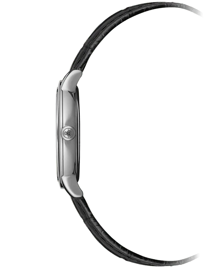 Reloj de lujo Raymond Weill Toccata Plata Cuero 5985-STC-00659 Detalle del Reloj de lujo de la marca RAYMOND WEILL modelo TOCCATA 5985-STC-00659, cuarzo, fabricado en Suiza.