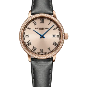 Reloj de lujo de la marca RAYMOND WEILL modelo TOCCATA 5985-C5S-00859, cuarzo, fabricado en Suiza.