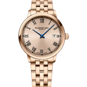 Reloj de lujo de la marca RAYMOND WEILL modelo TOCCATA 5985-P5-00859, cuarzo, fabricado en Suiza.