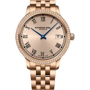 Reloj de lujo de la marca RAYMOND WEILL modelo TOCCATA 5385-P5S-00859, cuarzo, fabricado en Suiza.