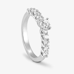 Anillo de oro y diamantes Rachel