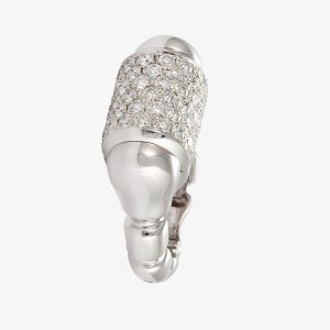 Anillo de oro y diamantes