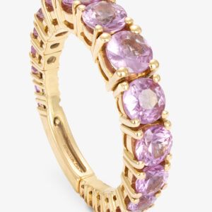 Anillo Oro Rosa y Zafiros Rosas.Ref:150ANS-SXC/ZR-H